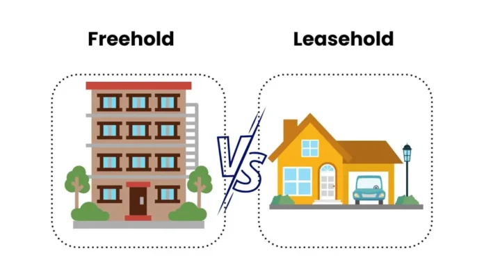 leasehold and freehold property
